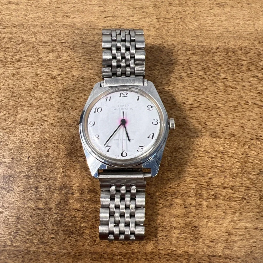 Vintage Timex‎ Viscount Automatic Watch - Works